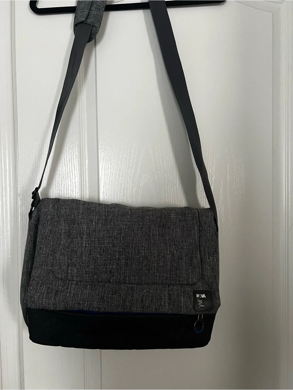 Gray & Black Messenger Bag - Durable Everyday Carry